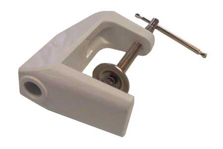 White Clamp On Magnifying Lamp For Desk Or Table
